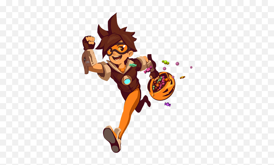 Spray Tracer Trick Or Treat - Overwatch Halloween Sprays Tracer Png,Overwatch Tracer Png