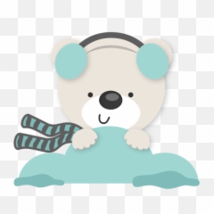 Snow Clip Art Png 4 Image - Cute Transparent Background Polar Bear Clipart
