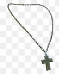Cross Necklace - With A Png