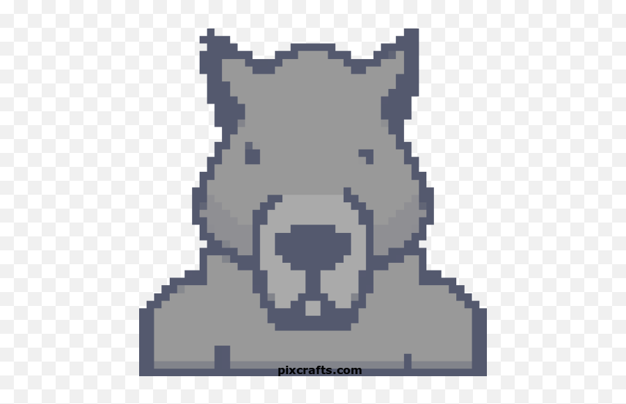 Werewolf - Printable Pixel Art Png,Werewolf Logo