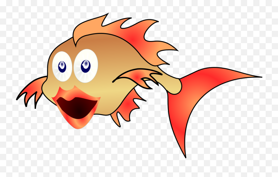 Gold Fish Png Svg Clip Art For Web - Download Clip Art Png Fish Clip Art,Gold Fish Png