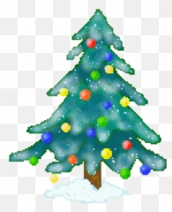 Library Of Snowy Tree Image Black And - Christmas Tree With Snow Clip Art Png,Snowy Tree Png