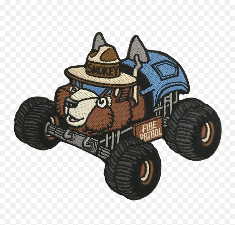 Smokey Bear Monster Truck - Bear Monster Truck Png,Monster Truck Png