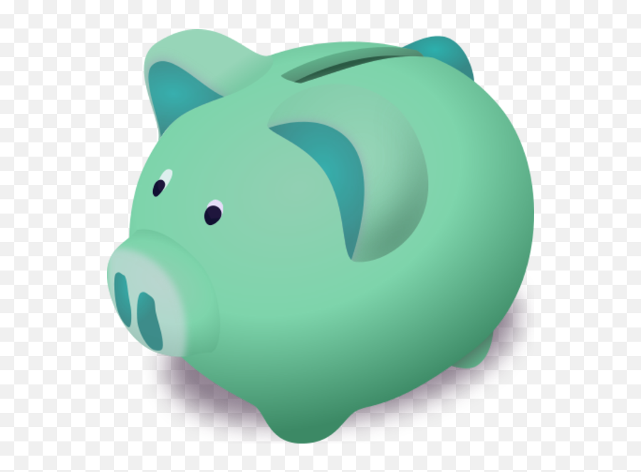 Library Of Piggy Bank With Crown Clip Download Png - Green Piggy Bank Clipart,Piggy Bank Transparent Background