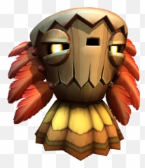 Tiki Goon - Super Mario Wiki The Mario Encyclopedia Donkey Kong Country Returns Enemies Png,Tiki Png