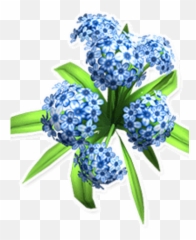 Blue Hydrangea - Bouquet Png,Hydrangea Png