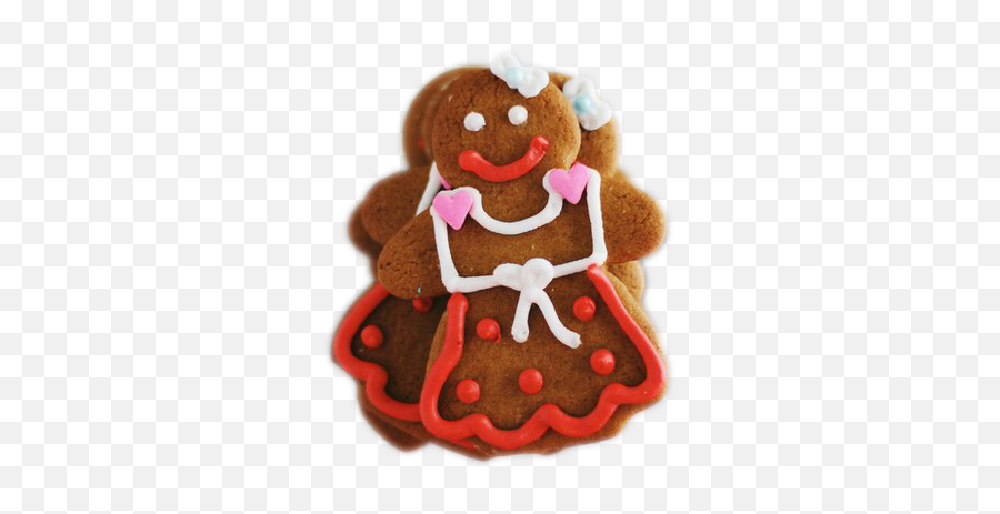 Download Gingerbread Man Png Pic - Gingerbread Transparent Fancy Gingerbread Girl Cookies,Gingerbread Man Png