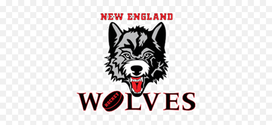 New England Wolves Logo Transparent Png - Stickpng New England Wolves Hockey,Wolves Logo