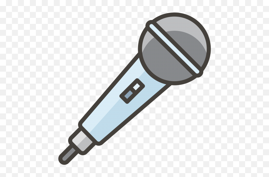 Microphone Emoji Clipart Free Download Transparent Png - Emoji Microfone,Microphone Clipart Png