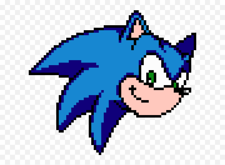 Sonic Exe - Pixel Art Sonic The Hedgehog Transparent Png Simple Sonic The Hedgehog Pixel Art,Hedgehog Transparent