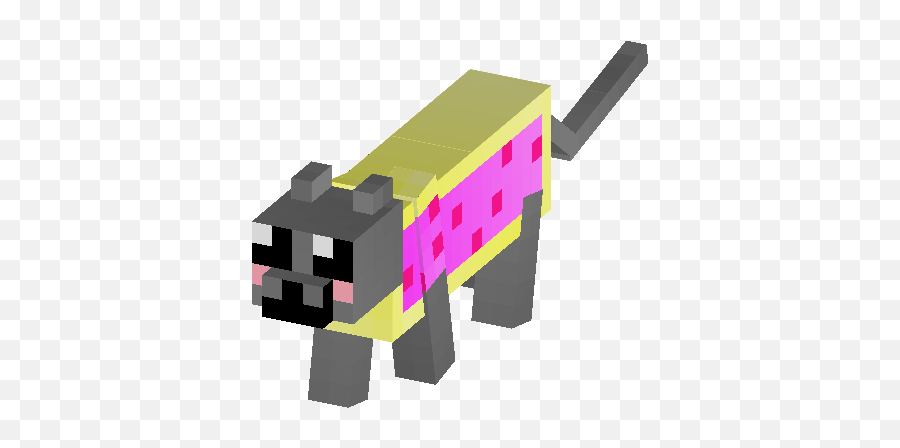 Realistic Nyan Cat - Skin Minecraft Nyan Cat Png,Nyan Cat Png