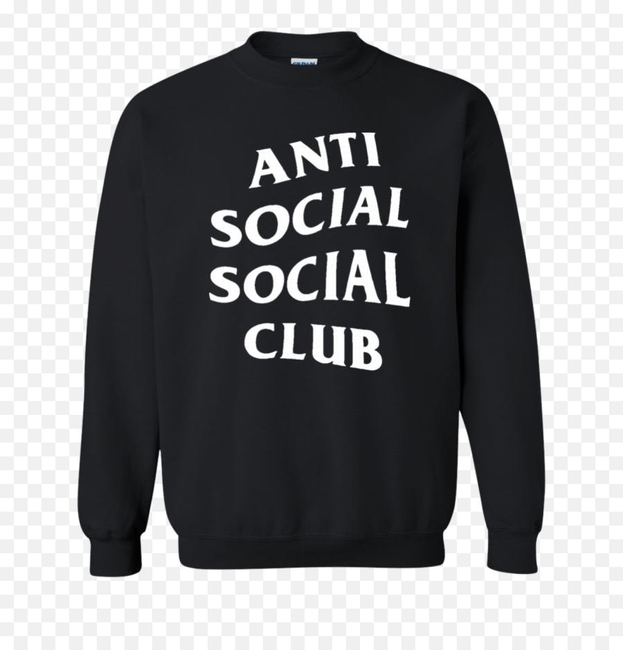 Anti Social Club Blocked Logo - Long Sleeve Png,Anti Social Social Club Logo