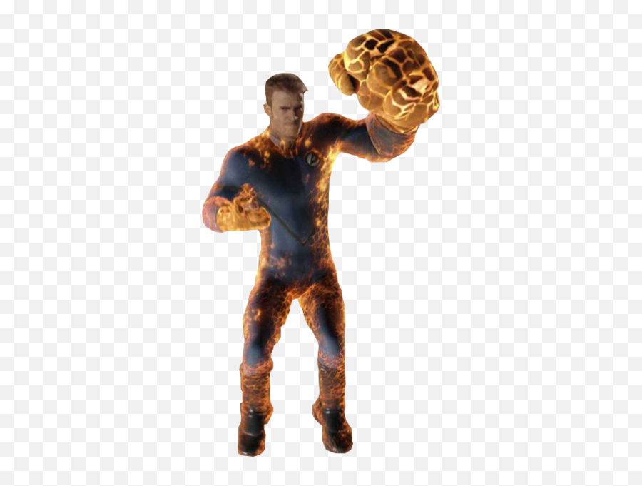 The Human Torch Psd Official Psds - Fantastic 4 Human Torch Transparent Png,Torch Transparent