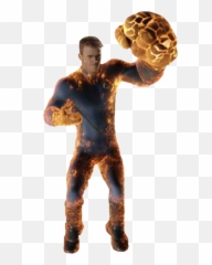 The Human Torch Psd Official Psds - Fantastic 4 Transparent png