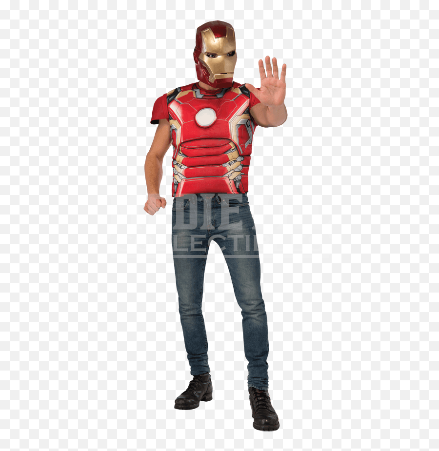 Iron Man Mask Png - Adult Avengers 2 Deluxe Iron Man Costume Costume,Iron Man Mask Png