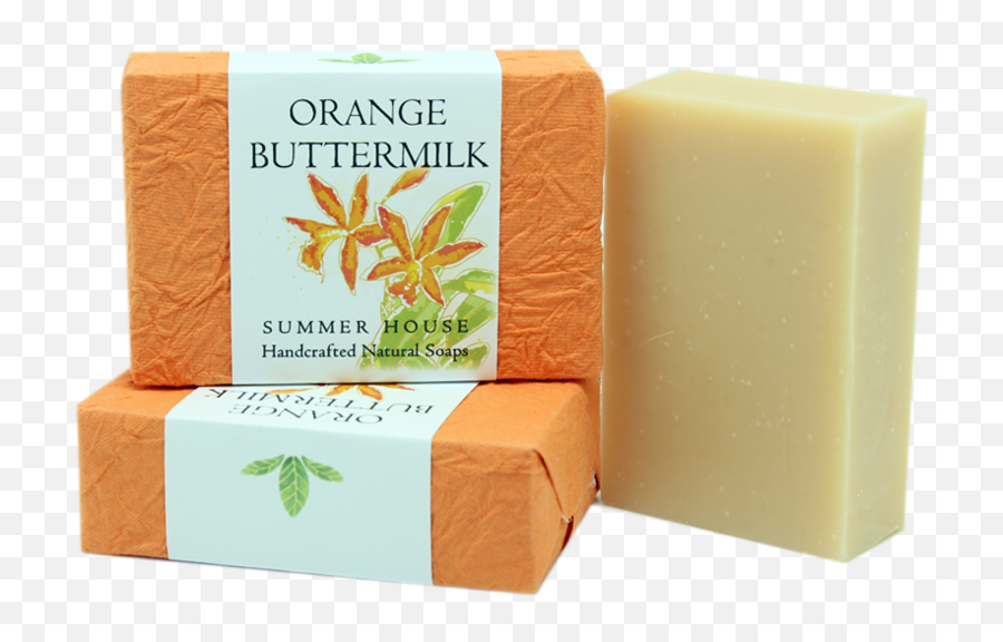 Summer House Orange Buttermilk Soap - Orange Soap Png,Soap Png