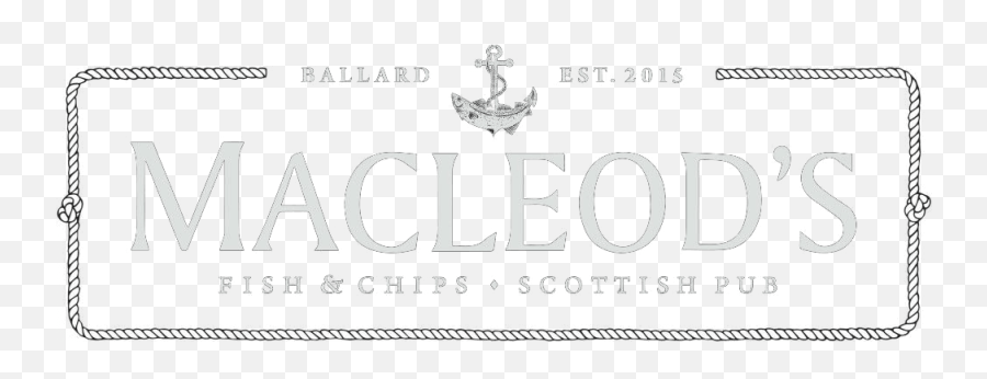 Menu - Macleodu0027s Ballard Scottish Pub Seattle Wa Language Png,Tilted Kilt Logo