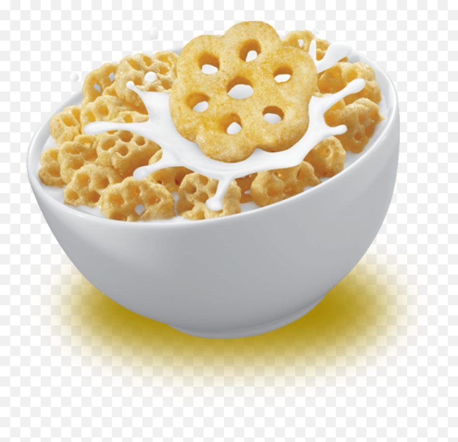 Bowl Of Honeycomb Cereal - Bowl Of Honeycomb Cereal Png,Cereal Bowl Png
