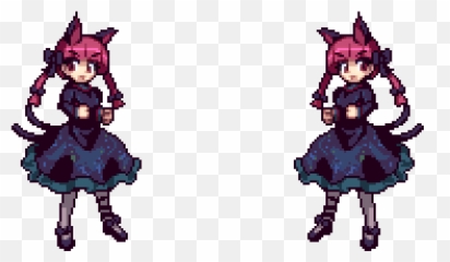 Dancing - gifs on Tumblr Touhou Orin Dance Gif png