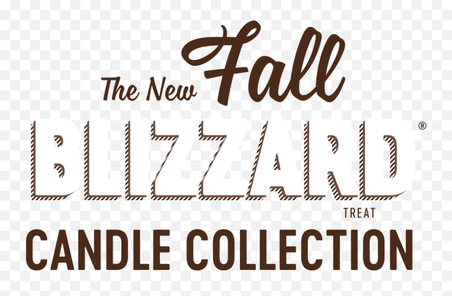 Dq Fall Blizzard Treat Candle Collection - Dot Png,Dairy Queen Logo Png