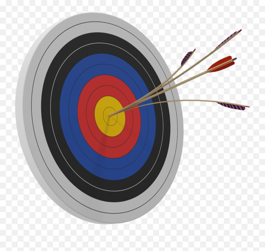 Download Hd Target Bulls Eye - Arrow Splits Arrow Target Arrow Splitting Another Arrow Png,Bulls Eye Png