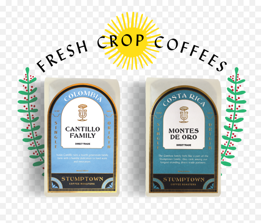 Stumptown Coffee Welcome Back Colombia Cantillo Family - Vertical Png,Czw Logo