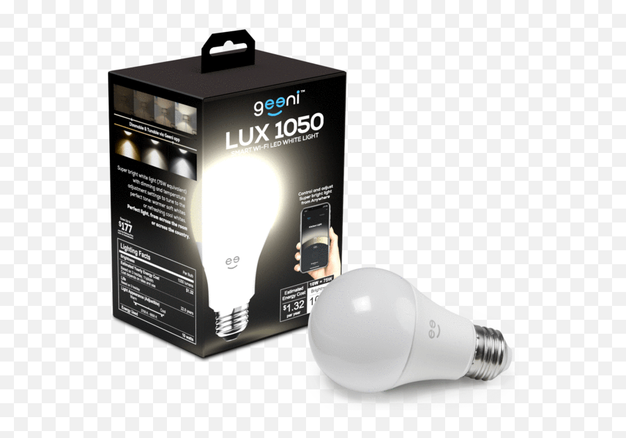 Lighting Geeni Smarthome - Incandescent Light Bulb Png,Bright White Light Png
