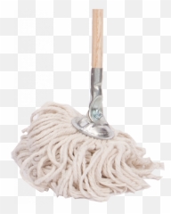 String Mop Long Hair - COMPLETE Fox Broom png
