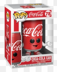 Ad Icons Coca - Cola Coke Can Funko Pop 78 png