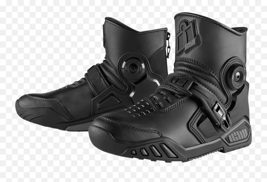 Leather Motorcycle Boots - Icon Accelerant Png,Icon Bike Boots