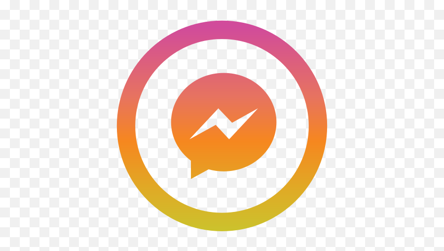 Messenger Free Icon Of Redes Sociales - Language Png,White Messenger Icon