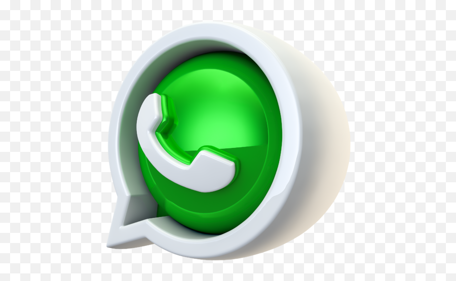 Logo Whatsapp Free Icon Of 3d Social Logos - Logo Whatsapp 3d Png,Whatsapp Icon Pic