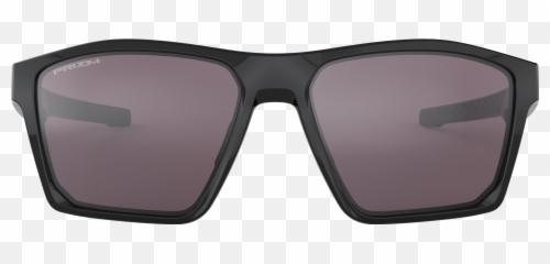 Targetline Polished Black Sunglasses - Oakley Prizm png