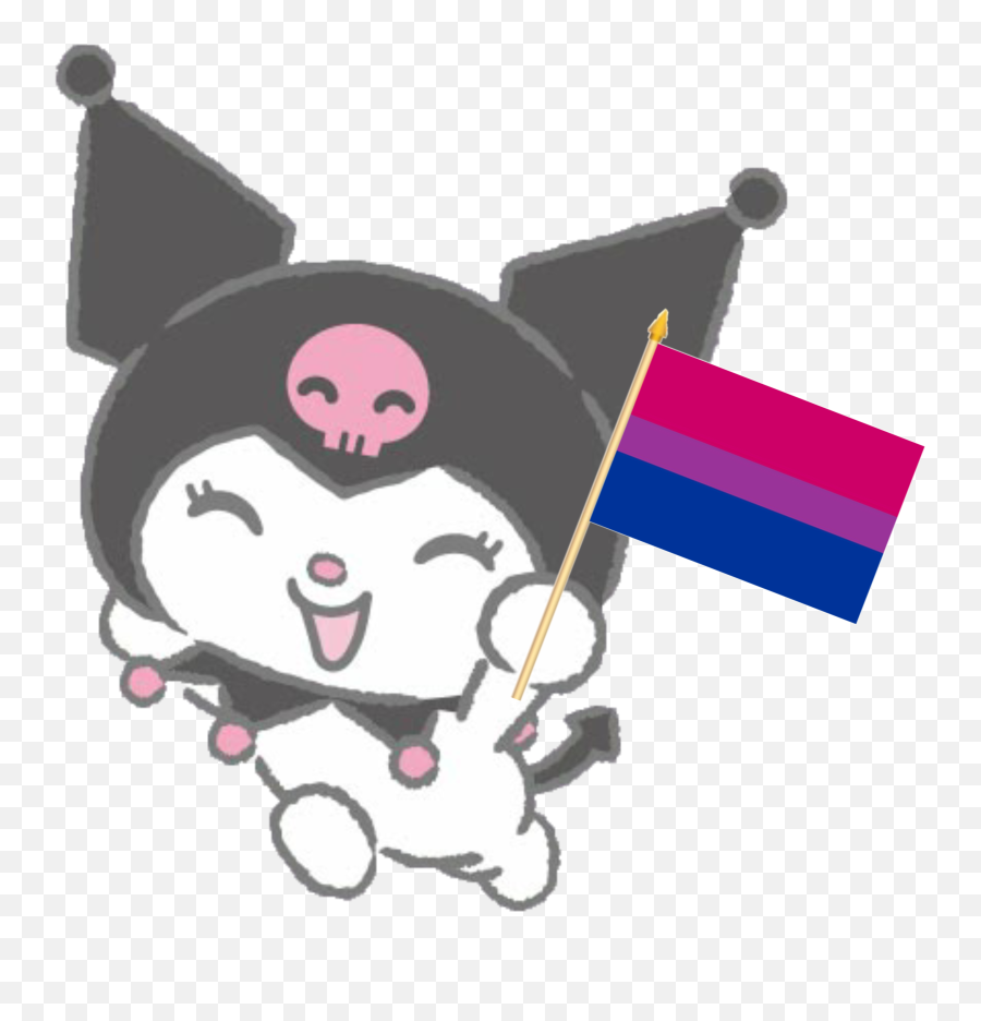 Largest Collection Of Free - Kuromi Demigirl Png,Bisexual Flag Icon