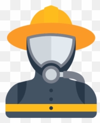 Firefighter Vector Svg Icon - png