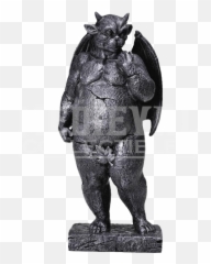 Download Hd Gargoyle David Statue Transparent Png Image - David By Michelangelo,Gargoyle Png