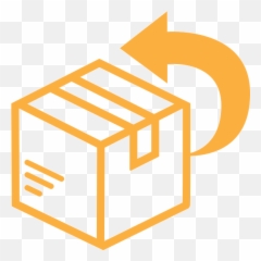 Orange Return Icon Png Clipart - Full Size 5799379 Product