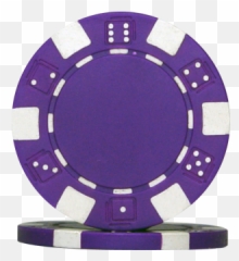 Poker Chips Dice Purple - Transparent Poker Chip Png,Poker Png