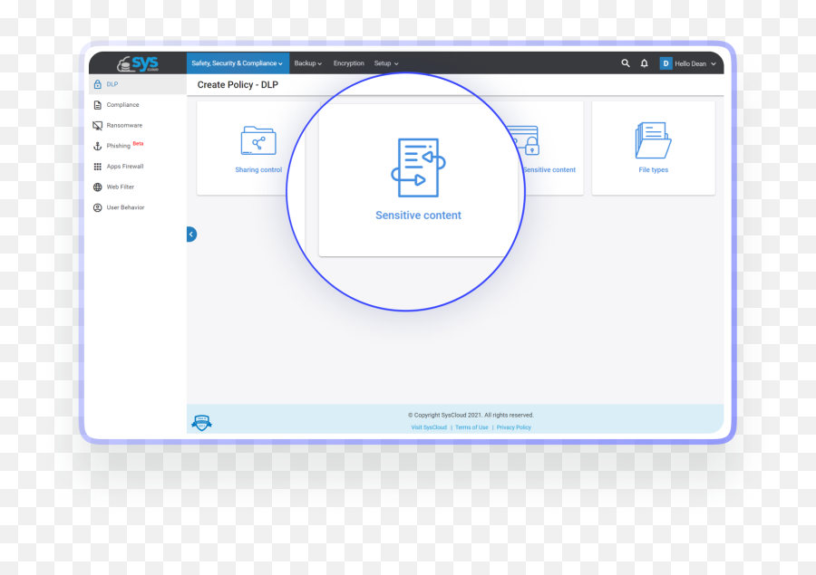 Data Loss Prevention For Schools Syscloud - Technology Applications Png,How To Restore Mail Icon On Iphone