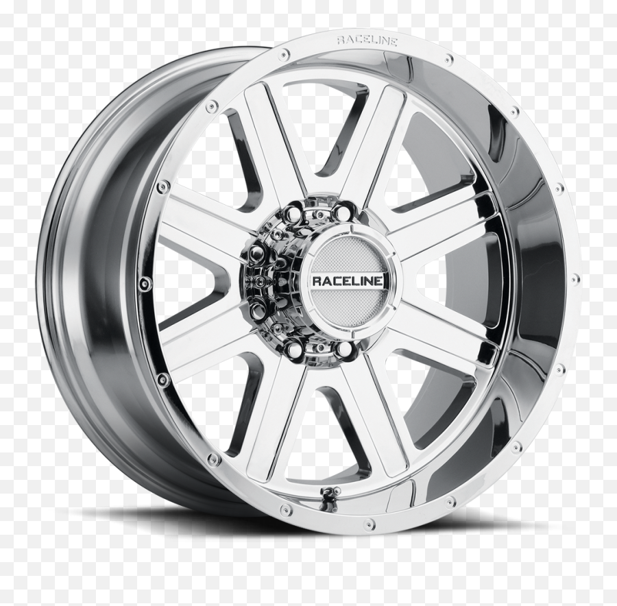 20 Inch Wheel Rim 8x65 - 19mm Raceline 940c Hostage Chrome Raceline Hostage 940c Png,Hostage Icon