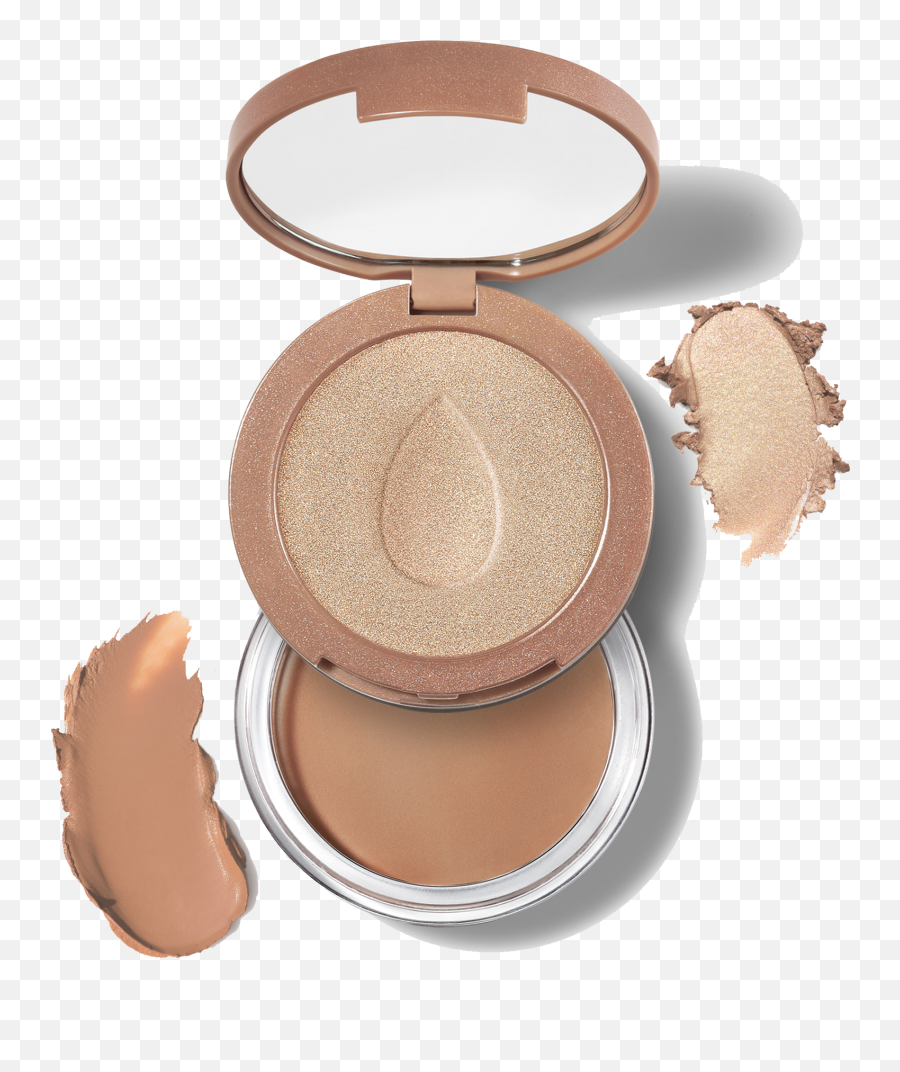 Bounce Magic Fit Creamy Bronzer U0026 Highlighter Duo In Champagnetopaz - Beautyblender Bounce Magic Fit Creamy Bronzer Highlighter Duo Png,Color Icon Bronzer