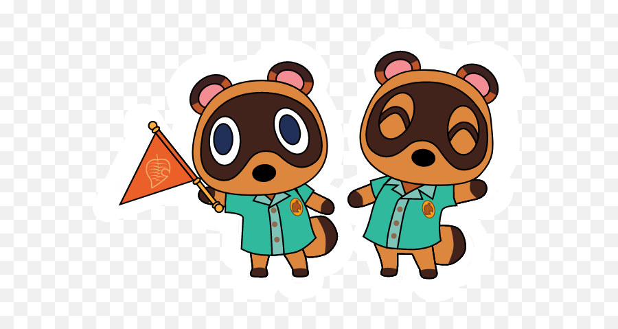 Animal Crossing Timmy And Tommy Sticker - Animal Crossing Timmy Tommy Stickers Png,Animal Crossing Character Icon