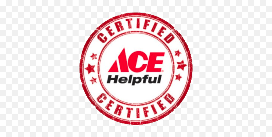 Ace Helpful Certified Stamp Bibens Hardware - Ace Hardware Png,Certified Stamp Png