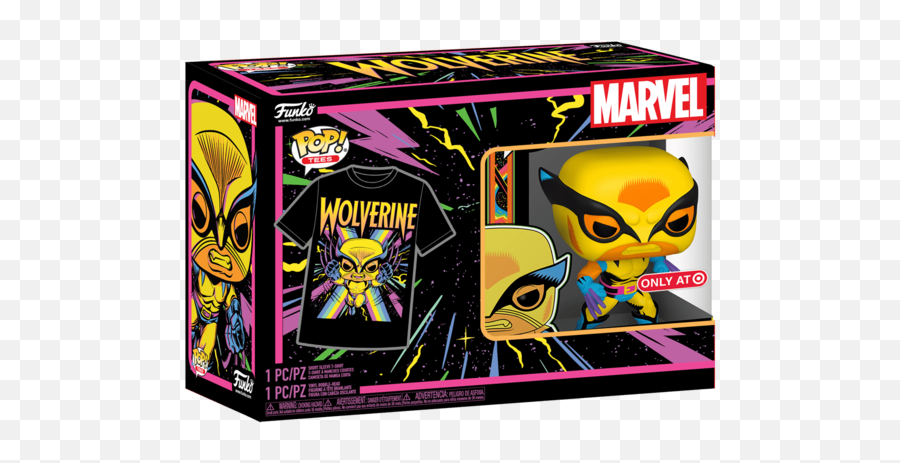 New Black Light Funkos And Accessories Arrive - Wolverine Black Light Pop Png,Icon Variant Salvo