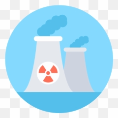 Nuclear Icon - Usina Vetor png