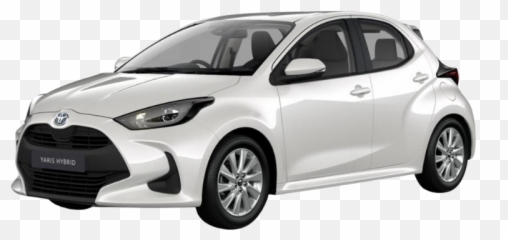 Toyota Yaris 15 Hybrid Icon Cvt Automatic 5dr Dualdrive - 2022 White png