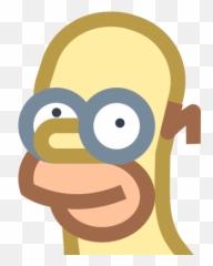 Homer Simpson Icon In Office Xs Style Png