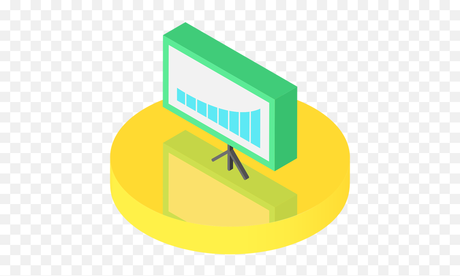 Isometric Graph Board Icon Transparent Png U0026 Svg Vector Onboard