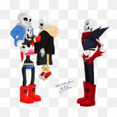 Download Hd Anime Undertale Papyrus Sans - Cartoon Cartoon Png,Papyrus Png
