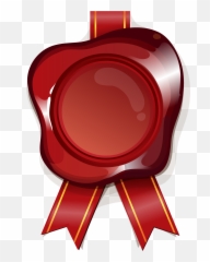 Download Postage Stamp Wax Seal Sealing Badge Red Clipart - Png Red Wax Seal,Seal Png